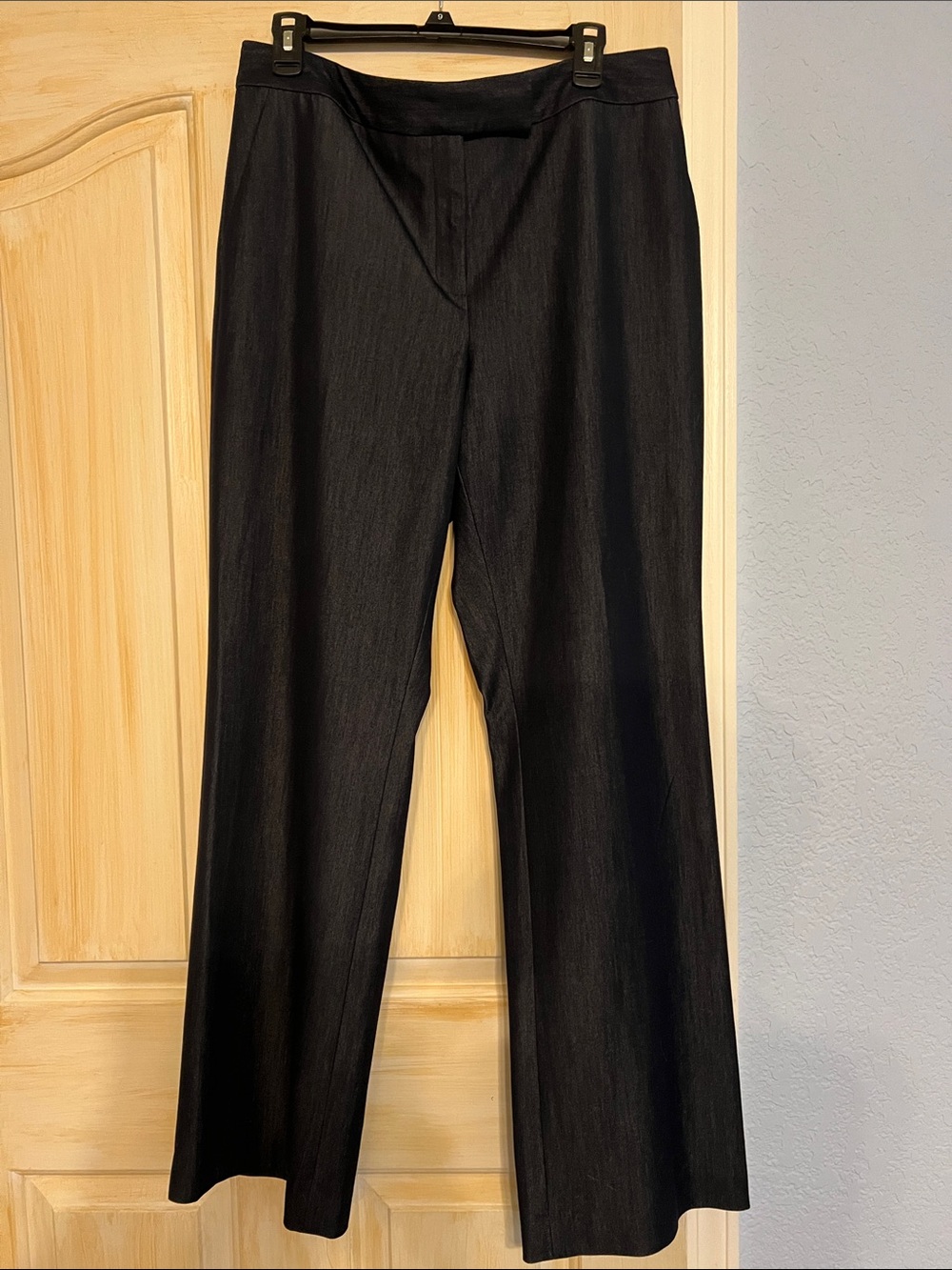 Jones Studio Black Wide-Leg Dress Pants Size 10 Tall